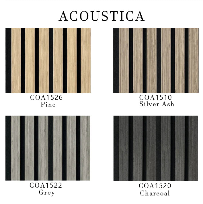 ACOUSTICA Wood Slat Wall Soundproof Panels